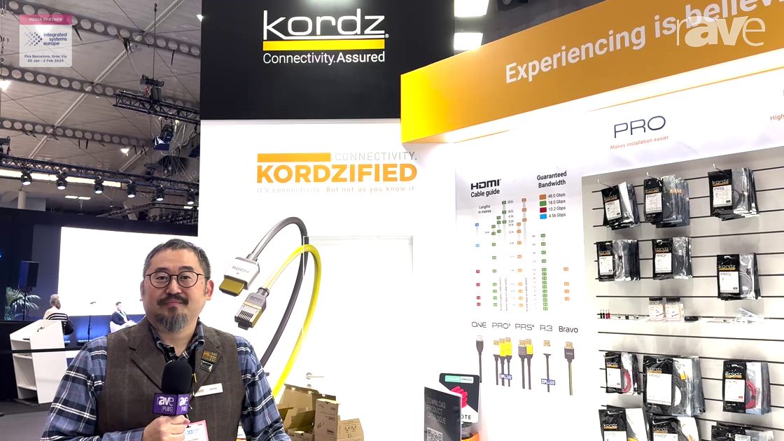 ISE 2024: Kordz Features Balanced Audio XLR Cable for the Professional Integration Market