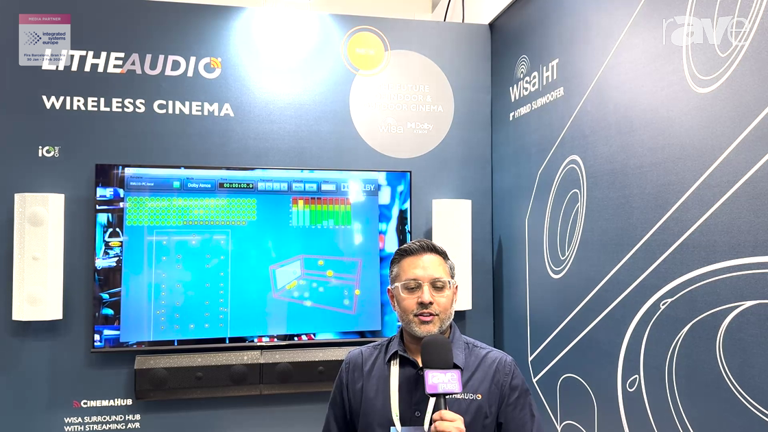 ISE 2024: Lithe Audio Features iO1 Wireless Cinema Sound Sound Setup