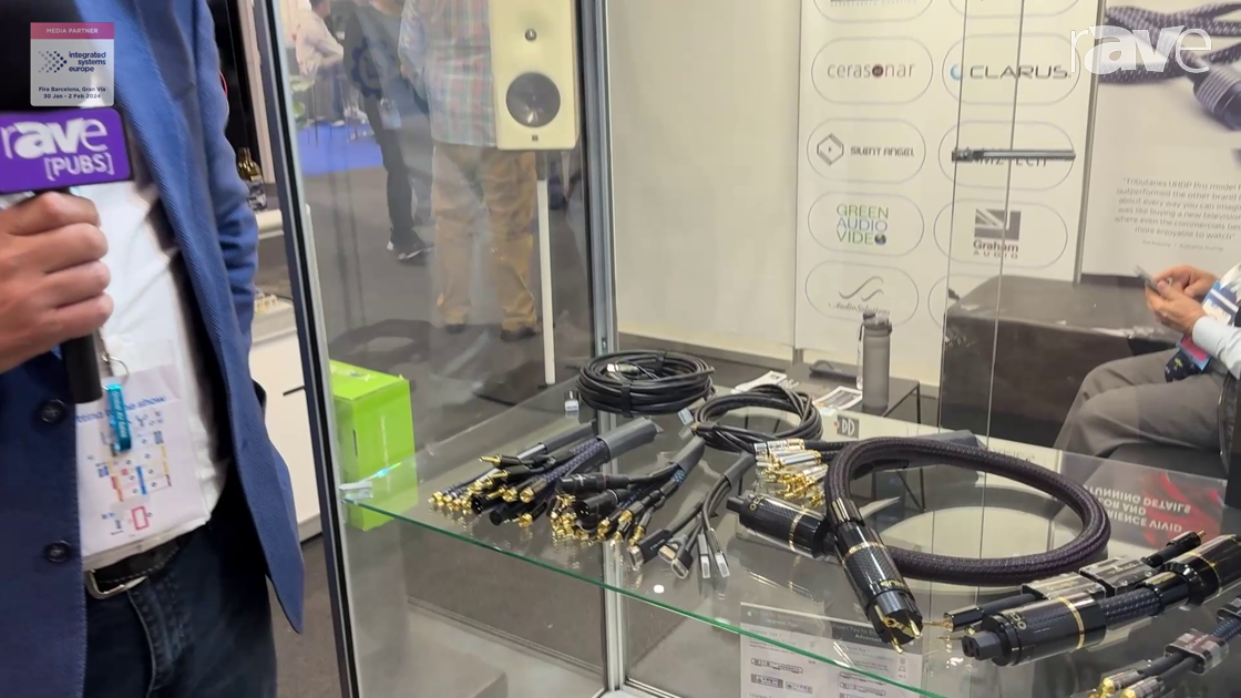 ISE 2024: Tributaries Clarus Shows Off HDMI Cable Range at Global AV Sales Booth