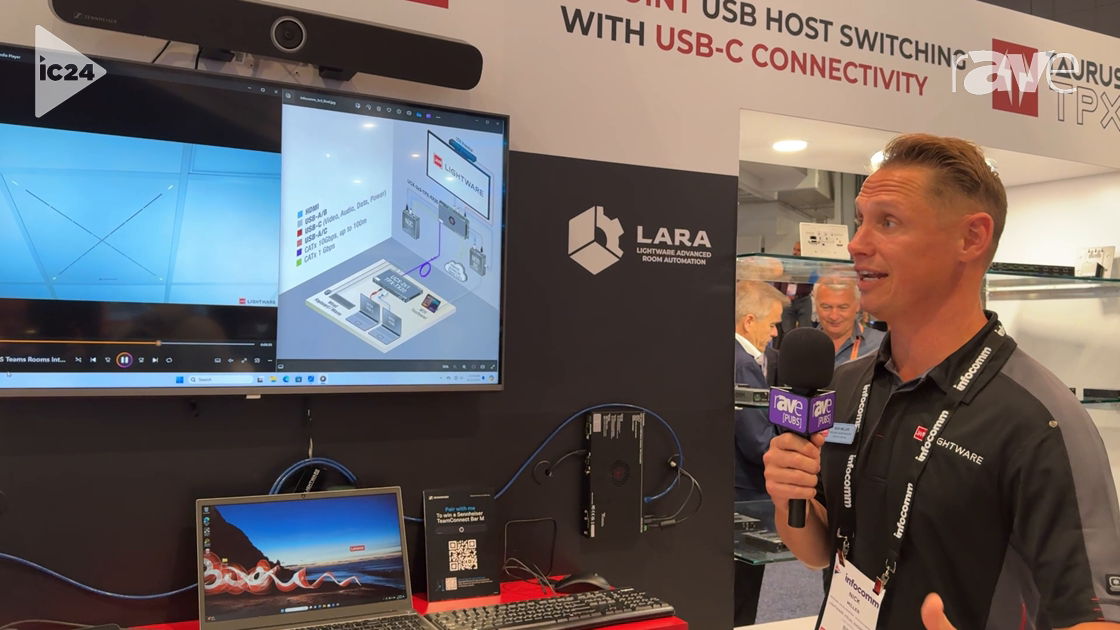 InfoComm 2024: Lightware Demos TAURUS TPX Transmitter and Receiver for ...