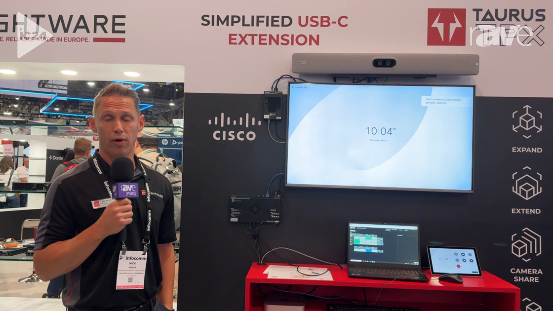 InfoComm 2024: Lightware Shows Off TAURUS TPX Transmitter and Receiver ...