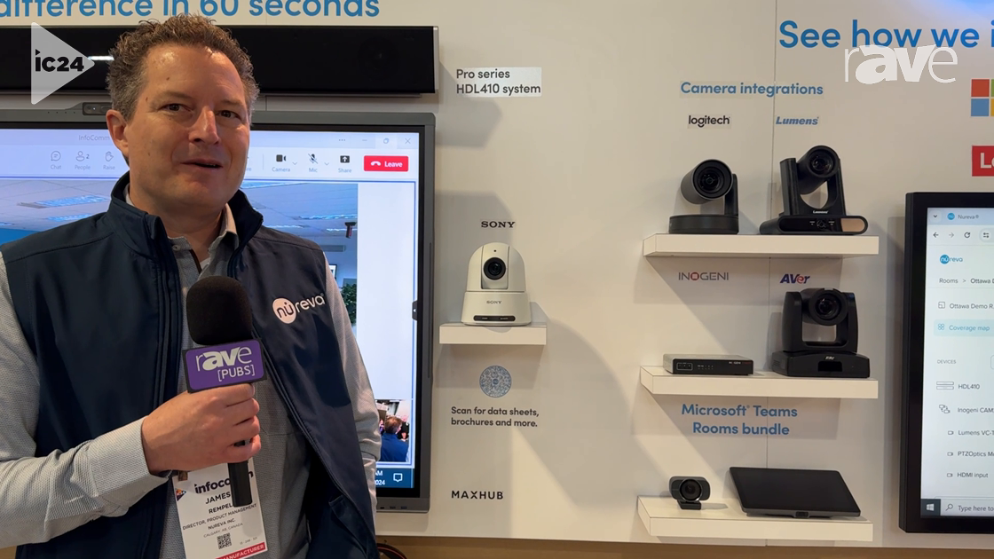 InfoComm 2024: Nureva Talks About Camera Zones Feature in HDL410 Audioconferencing System