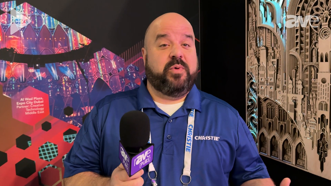 InfoComm 2024: Christie Demos DWU19-HS 19,150-Lumen Laser Projector on 3D Wood Sculpture
