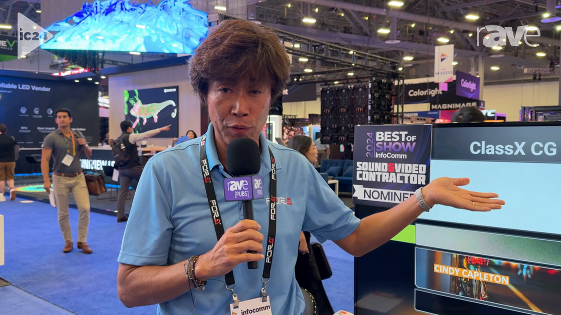 InfoComm 2024: FOR-A America Presents ClassX Elitium XR System for Virtual Studio Production
