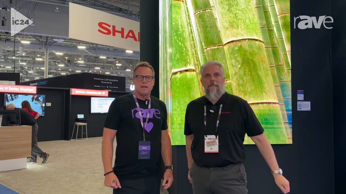 InfoComm 2024: Gary Kayye Gets Sharp Booth from Keith Yanke, Starts ...