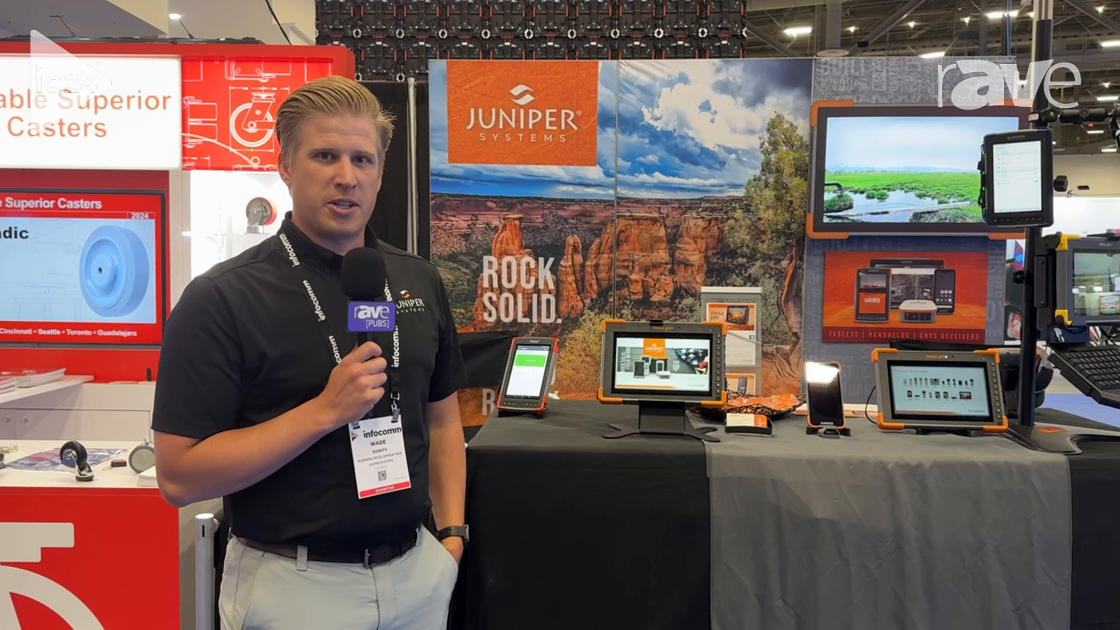 InfoComm 2024: Juniper Systems Shows Mesa Pro, a Rugged Windows Tablet for Extreme Environments
