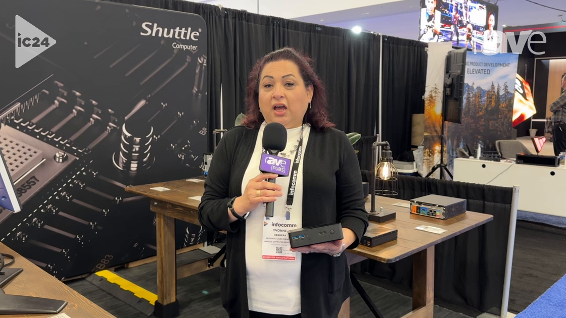 InfoComm 2024: Shuttle Features NC40U, a Nano Semi-Ruggedized Small Computer