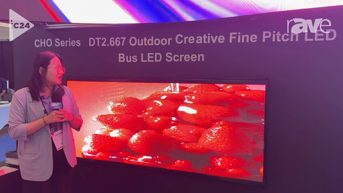 InfoComm 2024: YAHAM Shows DT2.667 Outdoor Bus LED Screen for Advertisements and Digital Signage
