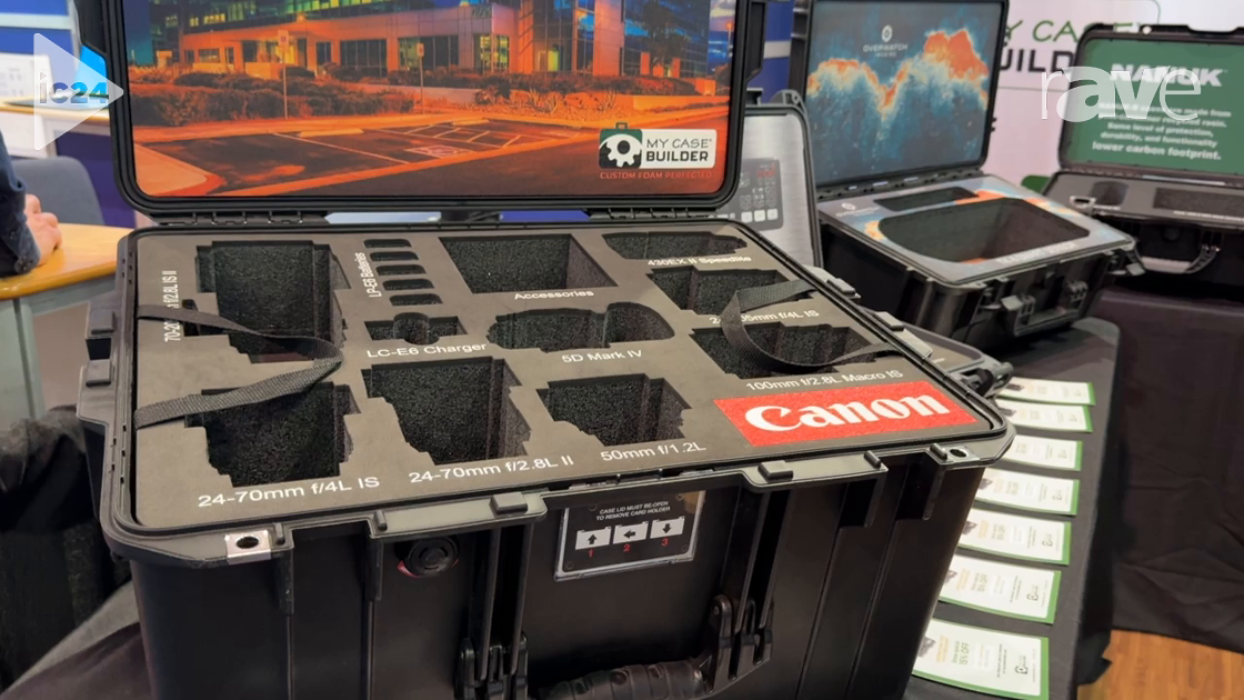 InfoComm 2024: MyCaseBuilder Presents Custom Foam Case Options for AV Equipment with PrintGuard Foam