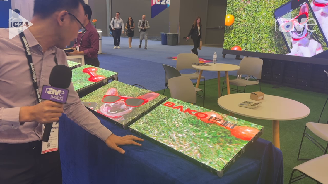 InfoComm 2024: Shenzhen BAKO Optoelectronics Co., Ltd Features Indoor and Outdoor COB Displays