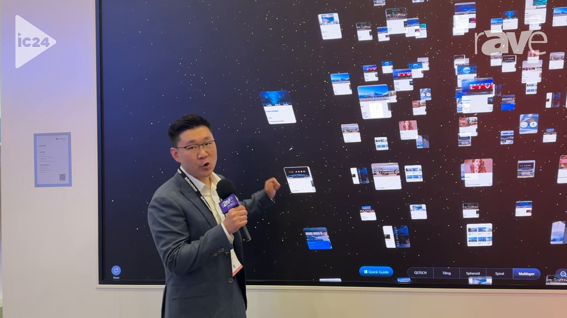InfoComm 2024: QSTECH Showcases Interactive D27 COB Display for Corporate Showrooms