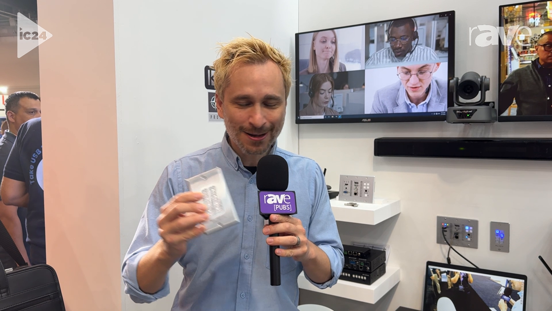 InfoComm 2024: Key Digital Presents KD-WP8-3 PoE-Powered Control Keypad at HDBaseT Alliance Booth