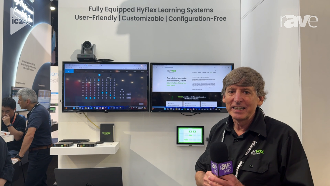 InfoComm 2024: TEKVOX Introduces 85T Pro 8×5 Presentation Matrix Switcher at HDBaseT Alliance Booth