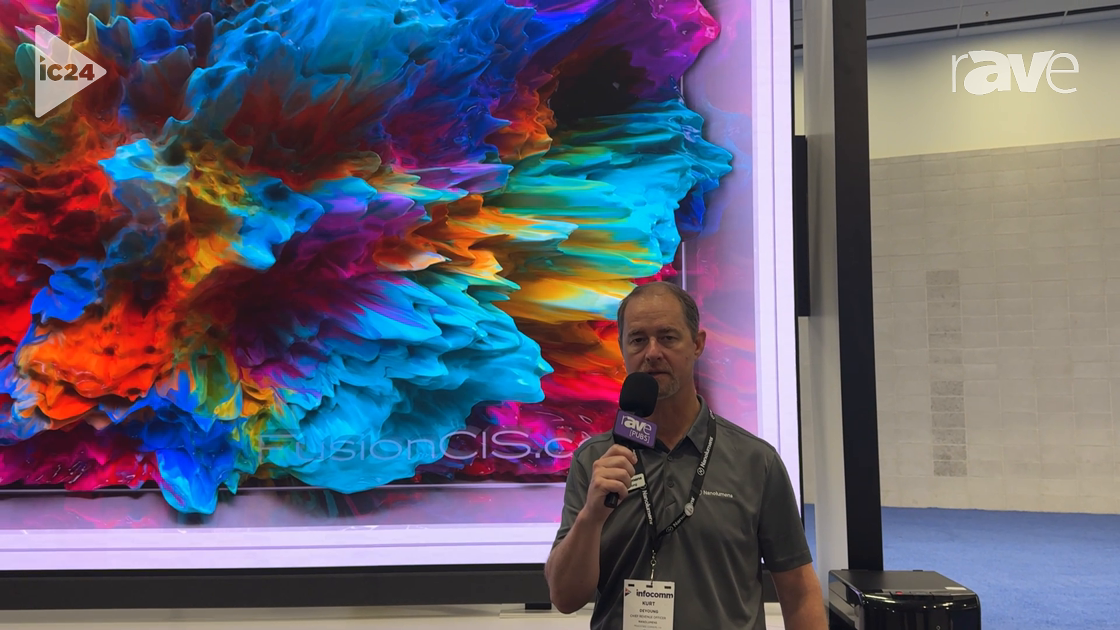 InfoComm 2024: Nanolumens Shows Captivate Series 4K 0.9mm COB dvLED Display