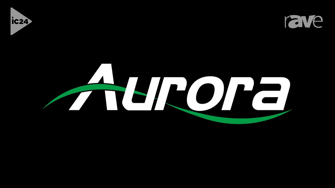 InfoComm 2024: Paul Harris Shows Steph Beckett Aurora Multimedia’s ReAX Room