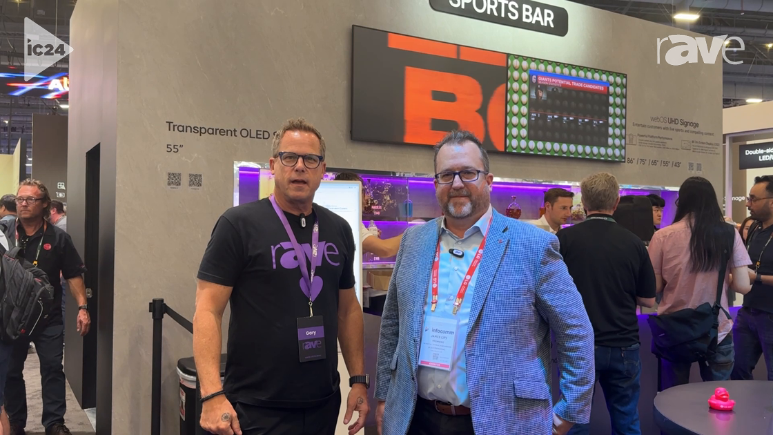 InfoComm 2024: Gary Kayye Interviews JP Pfenning About the Future of LG Electronics