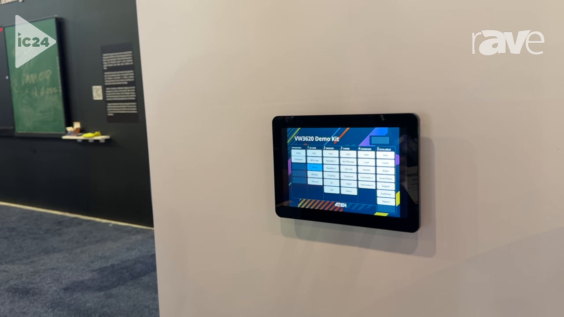 InfoComm 2024: ATEN Presents VW3620 Video Wall Processor With 20 Displays and 36 Input Capabilities