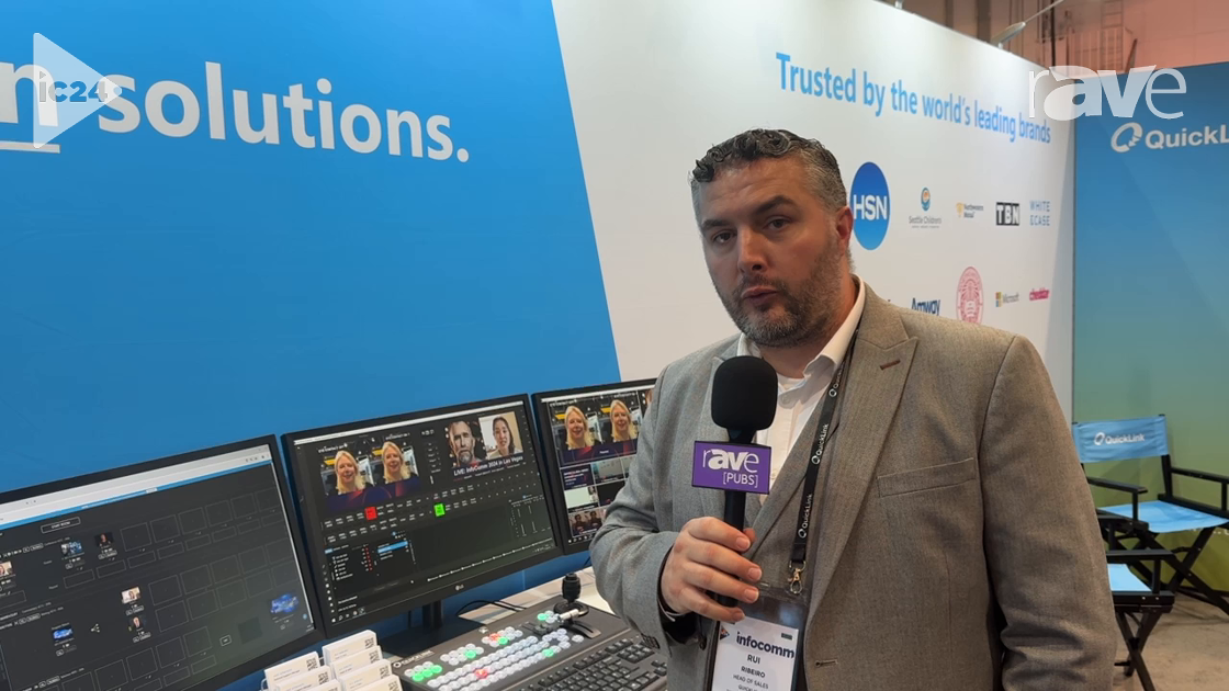 InfoComm 2024: QuickLink Showcases StudioCall Live Remote Guest Calling Solution