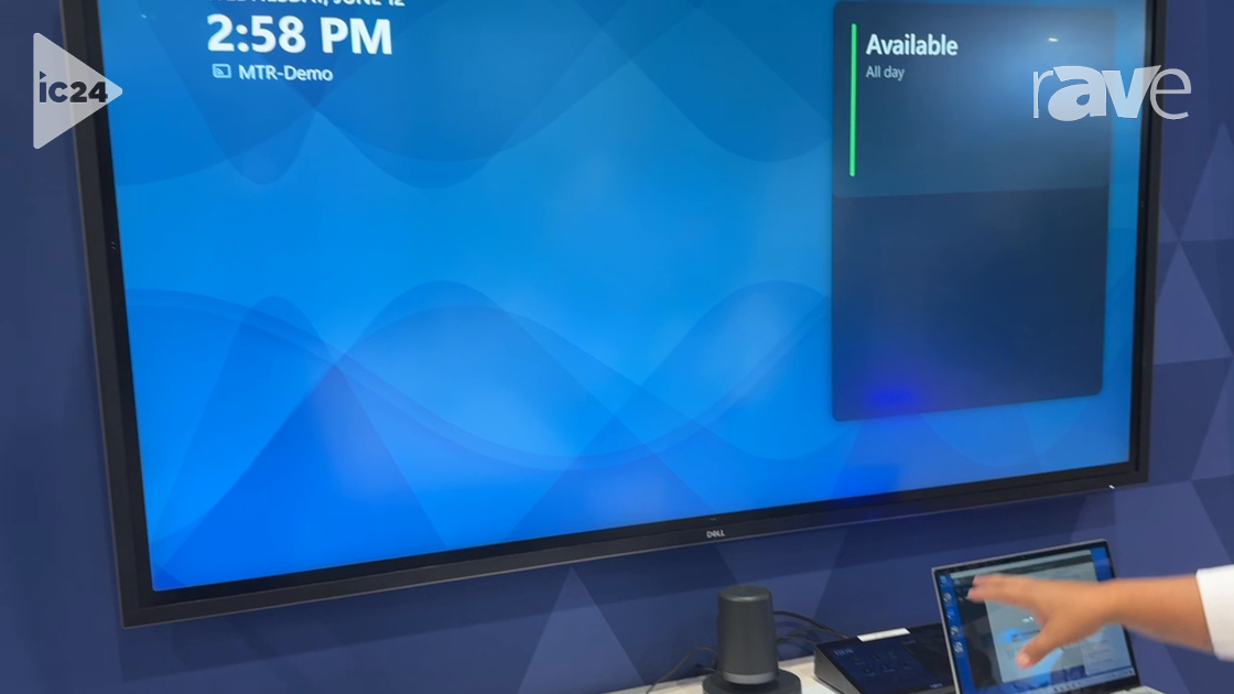 InfoComm 2024: ScreenBeam Demos Collaboration Capabilities in Fully Integrated Conference Room