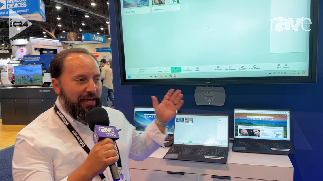 InfoComm 2024: ScreenBeam Shows off Orchestrate, a Wireless K-12 Instructional Teaching Solution