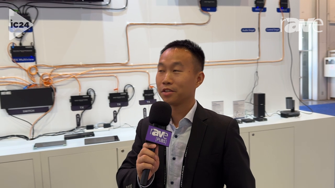 InfoComm 2024: Shenzhen Lenkeng Technology Presents Ipcolor Multimedia Management System