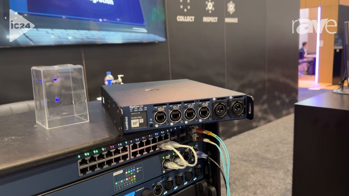 InfoComm 2024: Luminex Highlights GigaCore 10t Ruggedized AV Network Switch for Touring Applications