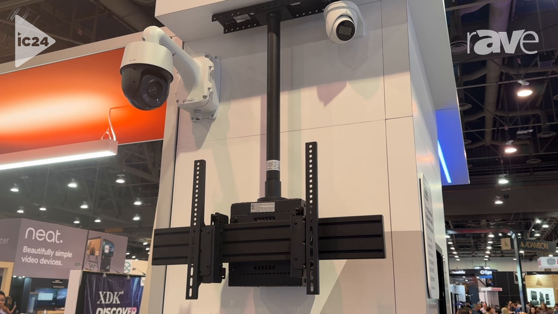 InfoComm 2024: Snap One Highlights Strong Carbon Series Ceiling Mount for Indoor and Outdoor Use