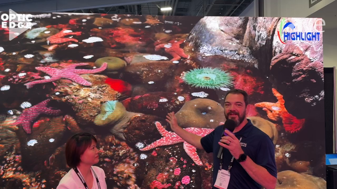 InfoComm 2024: Digital Signage Provider Optic Edge Shows Off Highlight P2.6 Rental dvLED Display