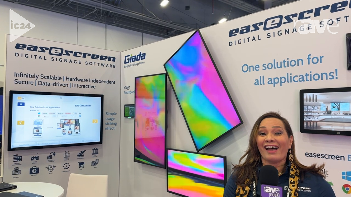 InfoComm 2024: Easescreen Explains Its Hardware-Independent Digital Signage Software
