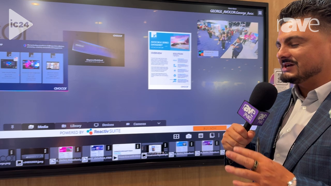InfoComm 2024: Avocor Highlights E92 Interactive Touch Screen Display with IR Touch Functionality