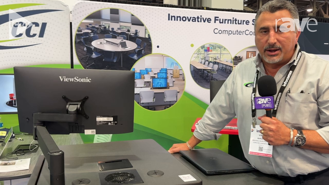 InfoComm 2024: Computer Comforts Shows Off Transformer Lectern With ...