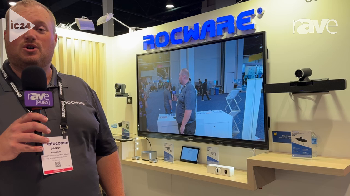 InfoComm 2024: Rocware Introduces RB 20 Video Bar with Auto Tracking and Gallery View