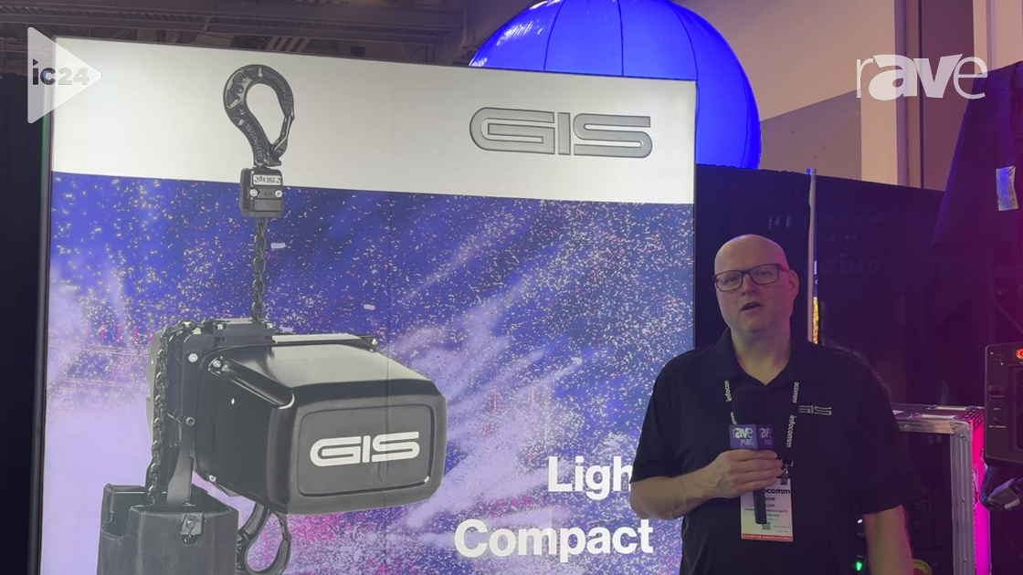 InfoComm 2024: GIS Corporation Demonstrates VFD Automated Hoist System and Smart Hoist