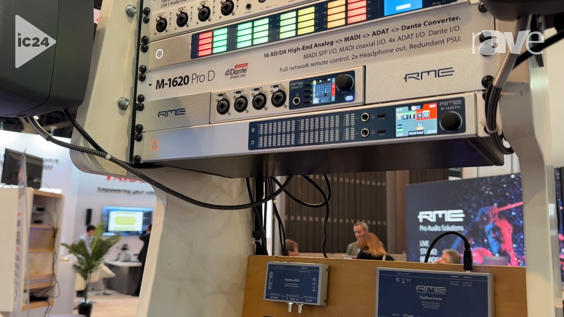 InfoComm 2024: RME Audio Intros M1620 Pro D, a 16-Channel A/D, 20-Channel D/A Converter