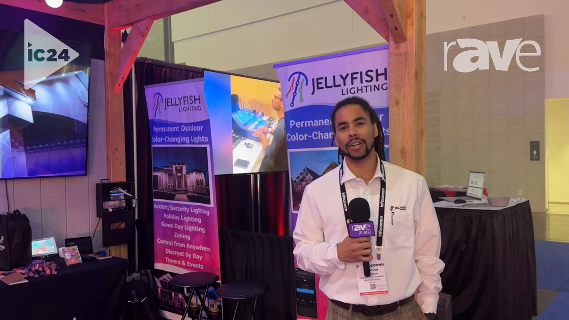 InfoComm 2024: Jellyfish Lighting Shows Eave Outdoor Low-Voltage Lighting System for Homes