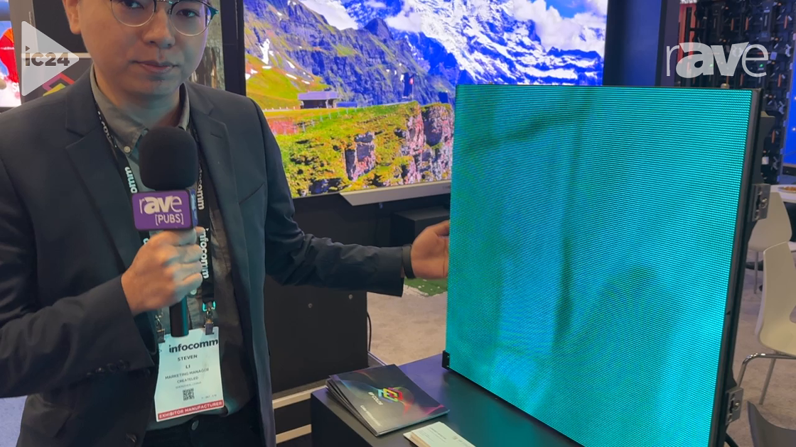 InfoComm 2024: CreateLED Highlights AirULTRA-C(RGBC) dvLED Displays With Ultra-Slim Technology