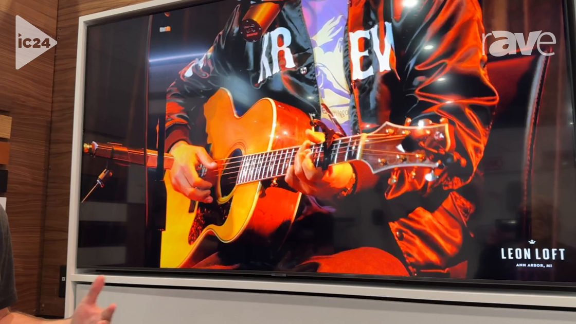 InfoComm 2024: Leon Speakers Presents Custom-Built Edge Media Frame With Magnetic Backboard