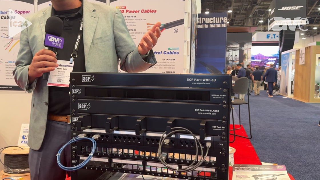 InfoComm 2024: Structured Cable Products Showcases New Equipment Racks for Optimal Cable Management