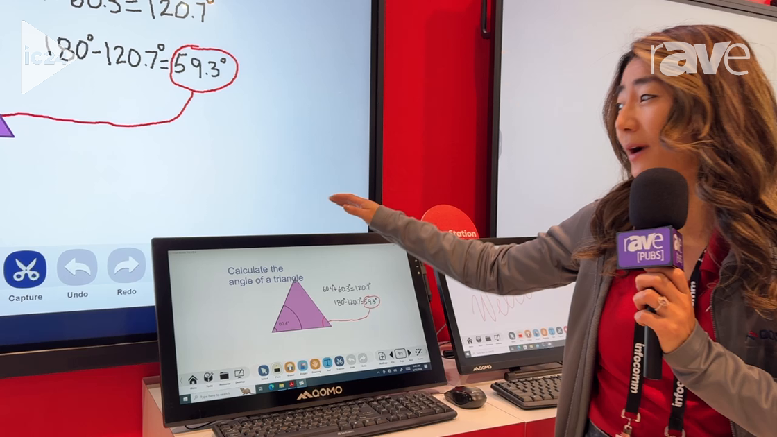 InfoComm 2024: QOMO Highlights PresenStation 800F1 With 10 Points of ...