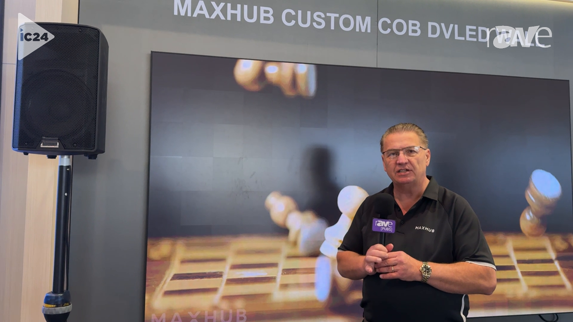 InfoComm 2024: MAXHUB Showcases 1.2mm and 0.9mm COB dvLED All-in-One Wall Displays