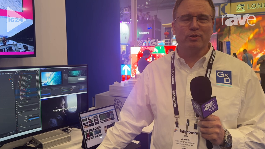 InfoComm 2024: G&D Demos PersonalWorkplace-Controller Multi-Viewing KVM Processor Console