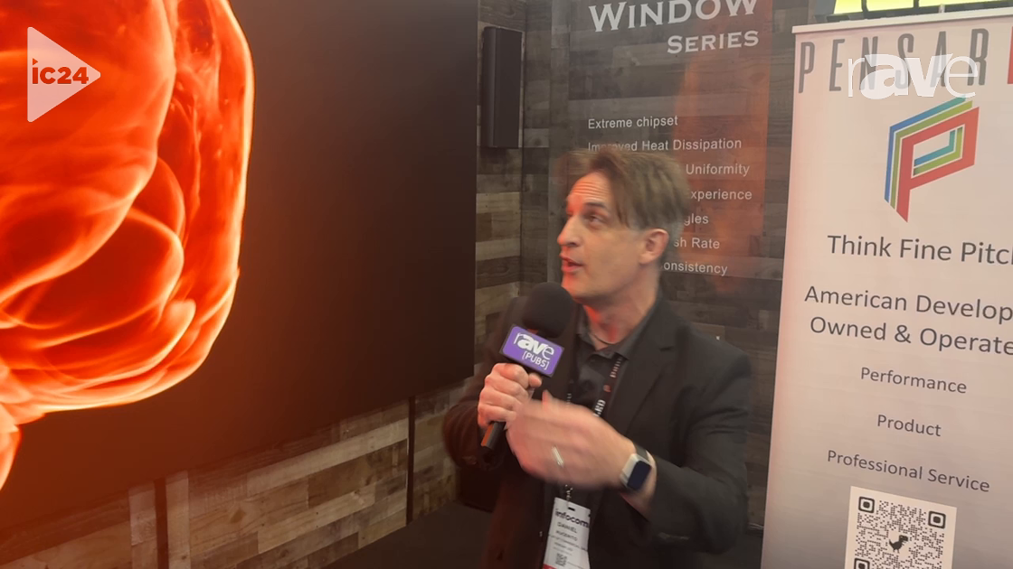 InfoComm 2024: PensarLED Introduces Window Series dvLED Display With Improved Heat Dissipation