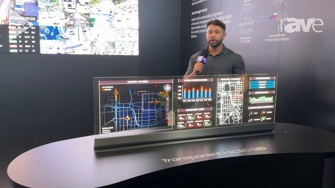 InfoComm 2024: Samsung Showcases Bezel-Free Transparent Micro LED Display