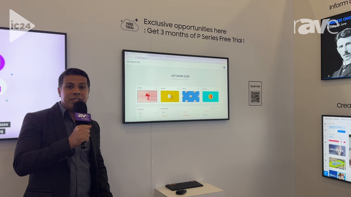 InfoComm 2024: Samsung Features Cloud-Based VXT CMS Platform for Easy Content Deployment