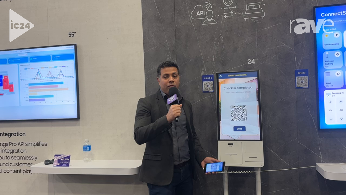 InfoComm 2024: Samsung Showcases Multi-Mode SmartThings Pro Hospitality API Platform