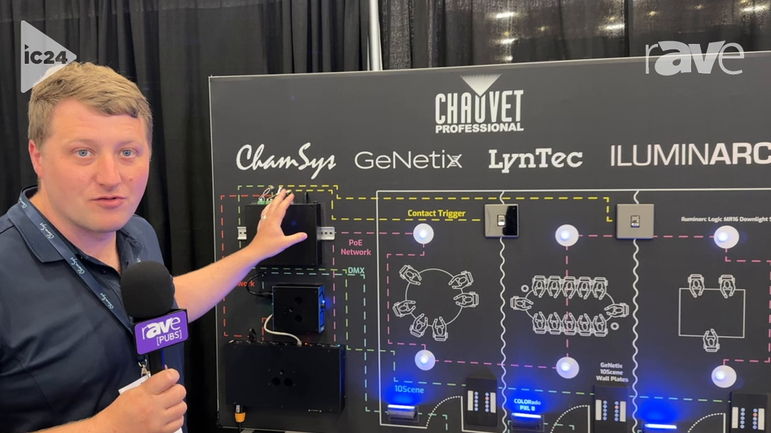 InfoComm 2024: CHAUVET Shows ChamSys QuickQ DIN and GeNetix Networking Distribution