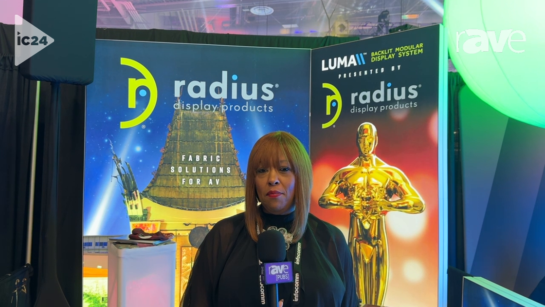 InfoComm 2024: Radius Displays Highlights Promotional Product Solutions for Trade Shows and Events
