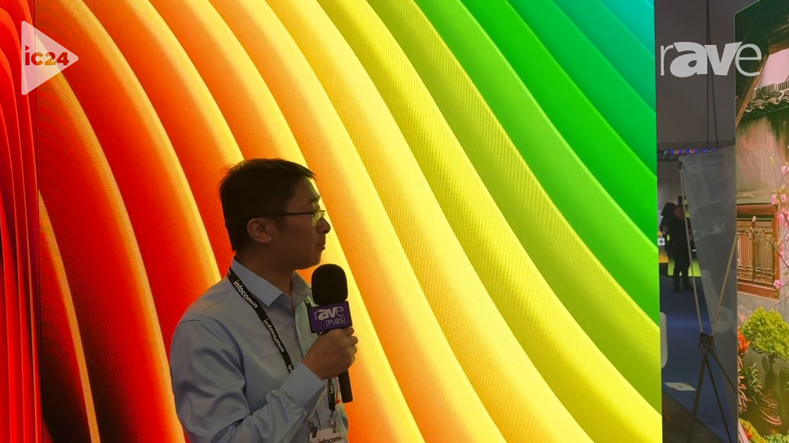InfoComm 2024: ZonePro Features Indoor Transformer Double-Sided dvLED Poster Display