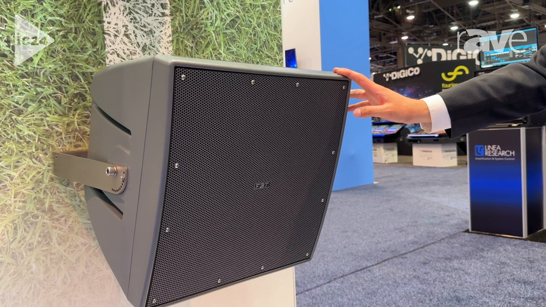 InfoComm 2024:  FBT Elettronica Spa Features Shadow 112CT 12″ COAX Weatherized Outdoor Speaker Box