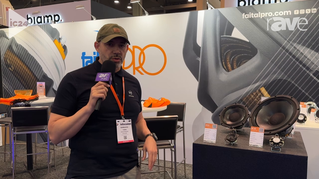 InfoComm 2024: FaitalPRO Highlights 2FE22 Full-Range Speaker for Compact Soundbar Applications